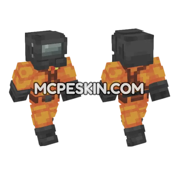 Notank Skin Minecraft Bedrock skin, front and back