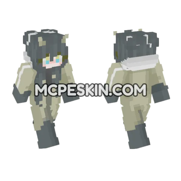 Nova Skin Minecraft Bedrock skin, front and back