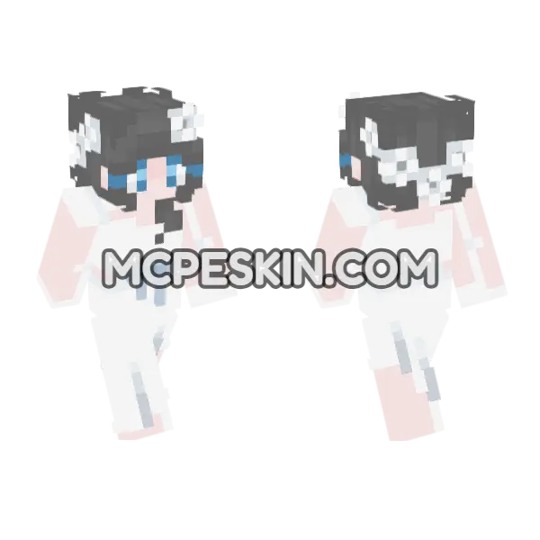 Nova Skin Minecraft Bedrock skin, front and back
