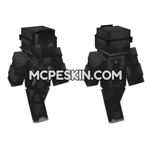 Nox Skin Minecraft Bedrock skin, front and back