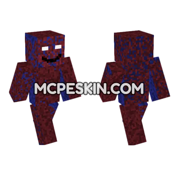Ohmygarshthehorror Skin Minecraft Bedrock skin, front and back