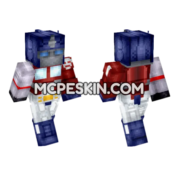 Optimus Prime Energon, front and back