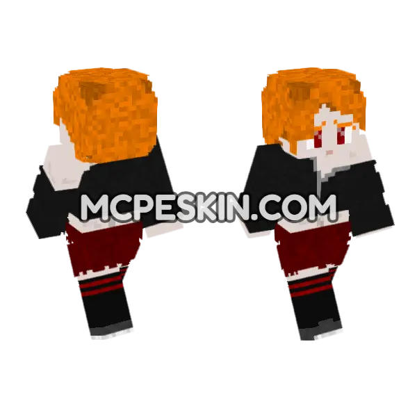 Orange Haired Boy, front and back