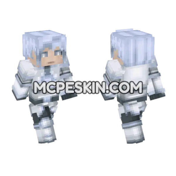 Orion Nova Minecraft Bedrock skin, front and back