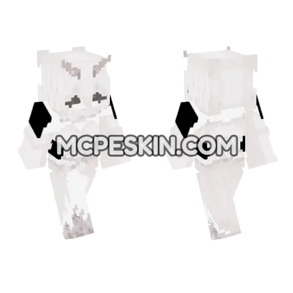 Osyth Oc Minecraft Bedrock skin, front and back