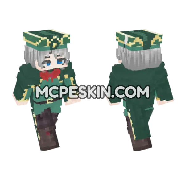 Otto Suwen 6719995 Minecraft Bedrock skin, front and back
