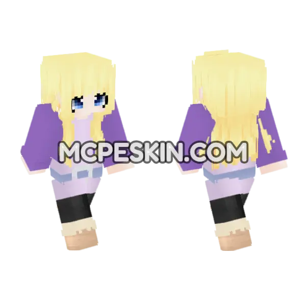 Pacifica Northwest 5900704 Minecraft Bedrock skin, front and back
