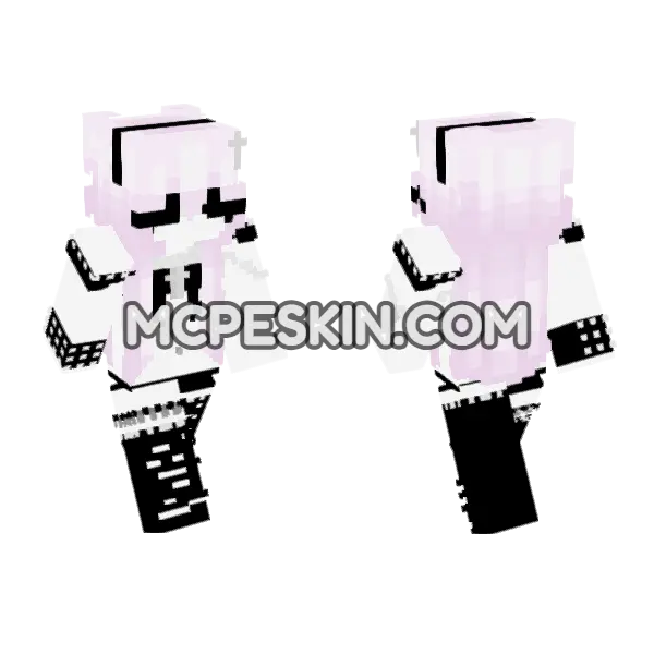 Pale Gothic Lolita, front and back