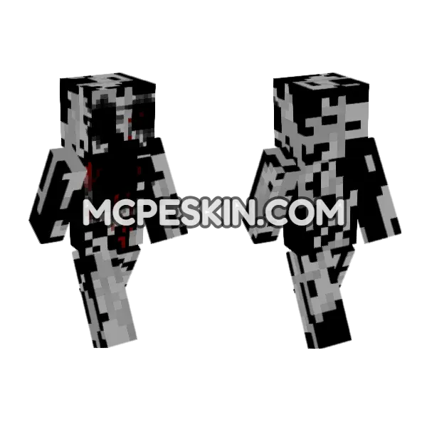 Paling Alex Victim Minecraft Bedrock skin, front and back