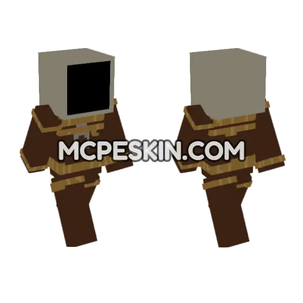 Pan Stan 6859637 Minecraft Bedrock skin, front and back