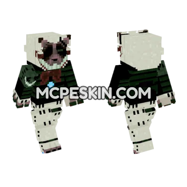 Panda Suit, front and back