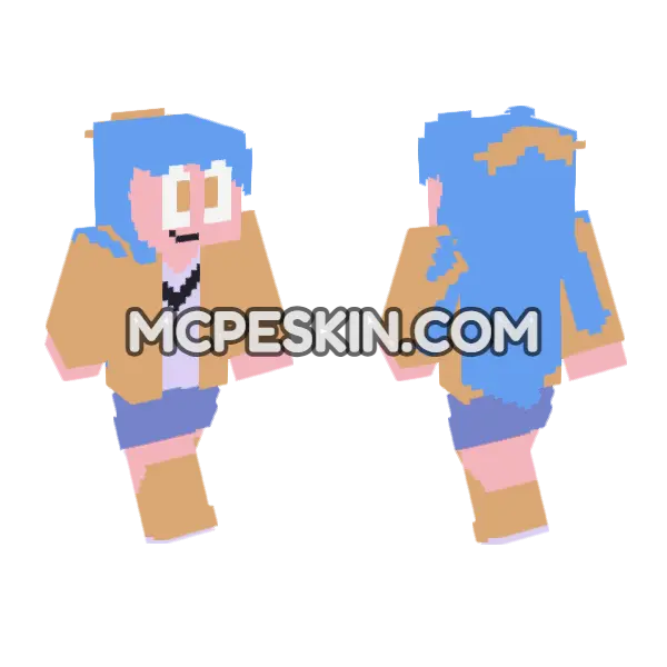 Parasol Sky Outfit, front and back