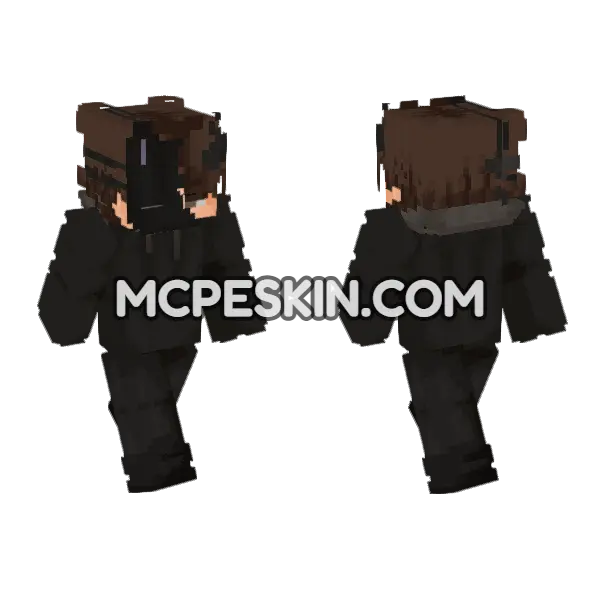 Paul Minecraft Bedrock skin, front and back