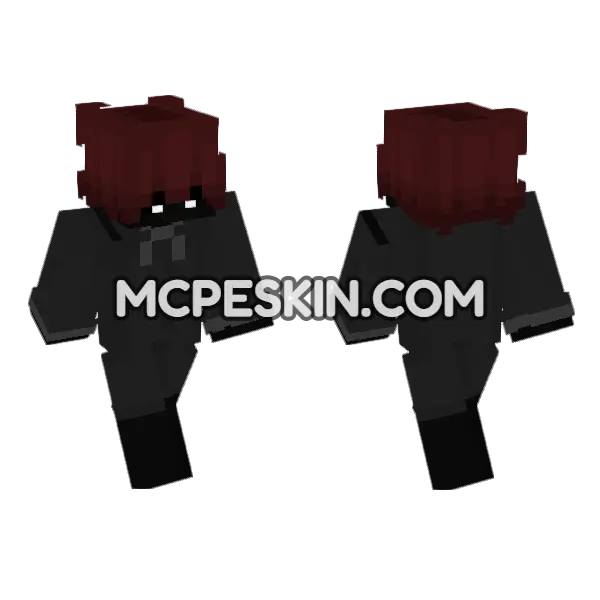 Peeker Skin Minecraft Bedrock skin, front and back
