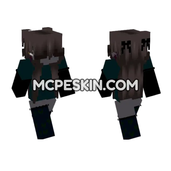 Persona Jam Skin Minecraft Bedrock skin, front and back