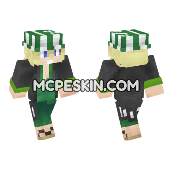 Philza Minecraft Skin Minecraft Bedrock skin, front and back