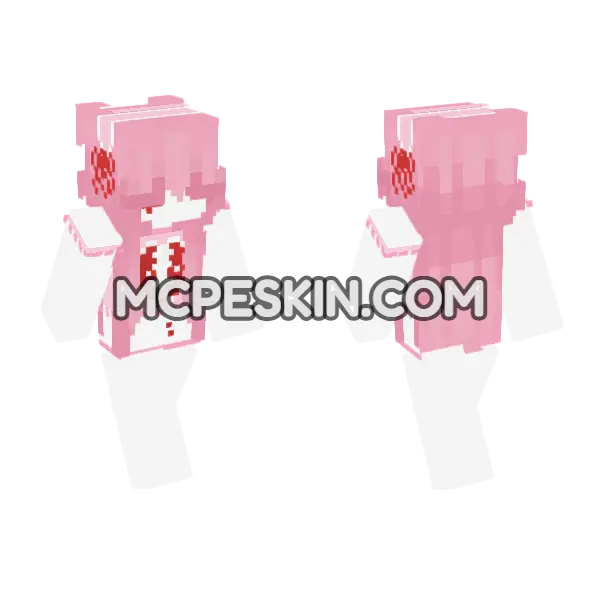 Pink Lolita Dress, front and back