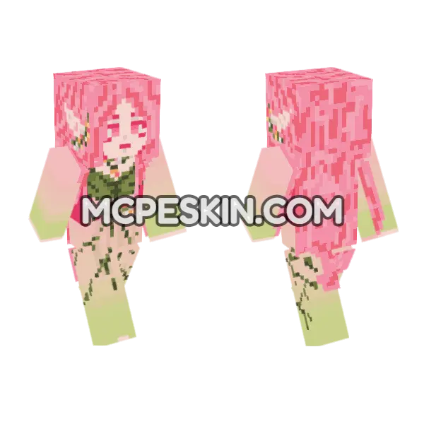 Pink Nature Woman, front and back