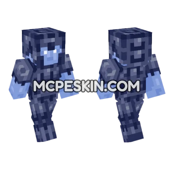 Plozoni Pluton Regular Minecraft Bedrock skin, front and back