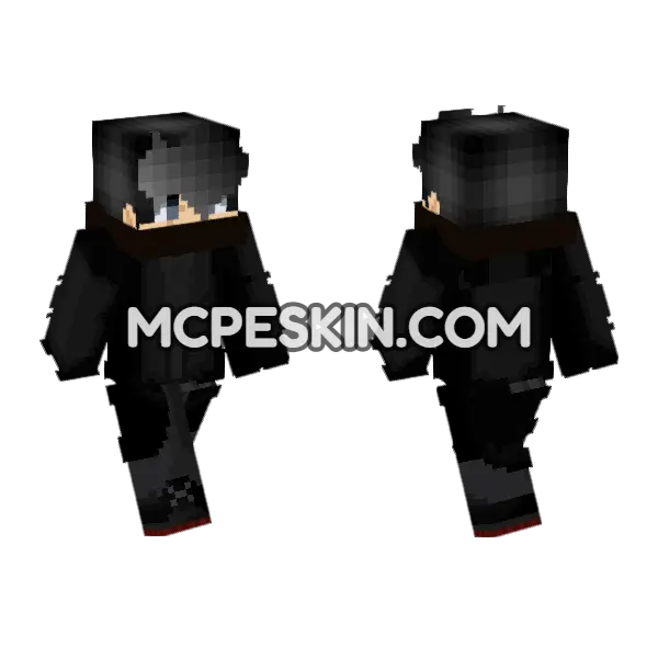 Pogggers Skin Minecraft Bedrock skin, front and back