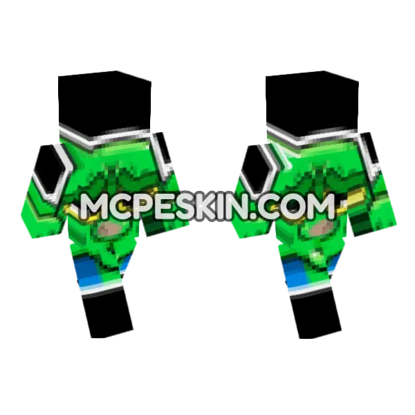 Politoed Skin Minecraft Bedrock skin, front and back