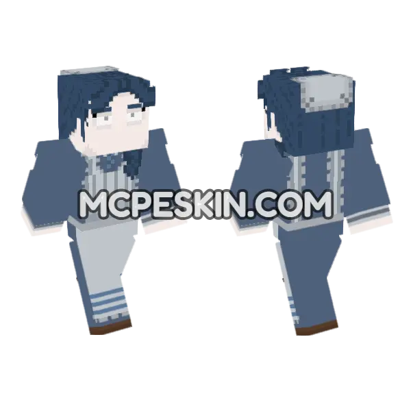 Polly Gump Skin Minecraft Bedrock skin, front and back