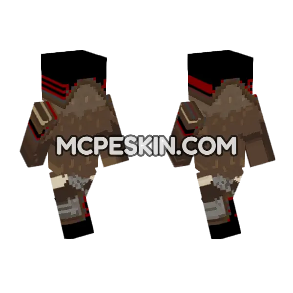 Popo 5656827 Minecraft Bedrock skin, front and back