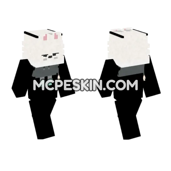Ppulbatu Choi Yong Meong Mini Version Minecraft Bedrock skin, front and back