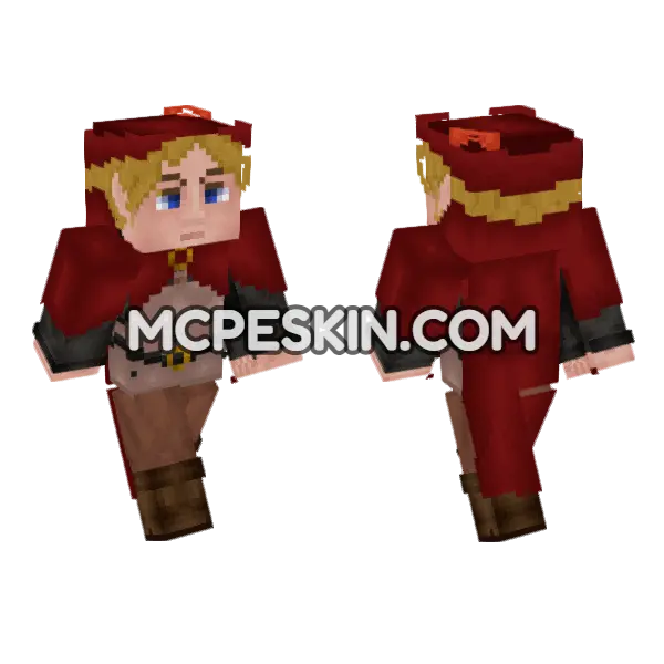 Prince Lir As Prince Phillip Minecraft Bedrock skin, front and back