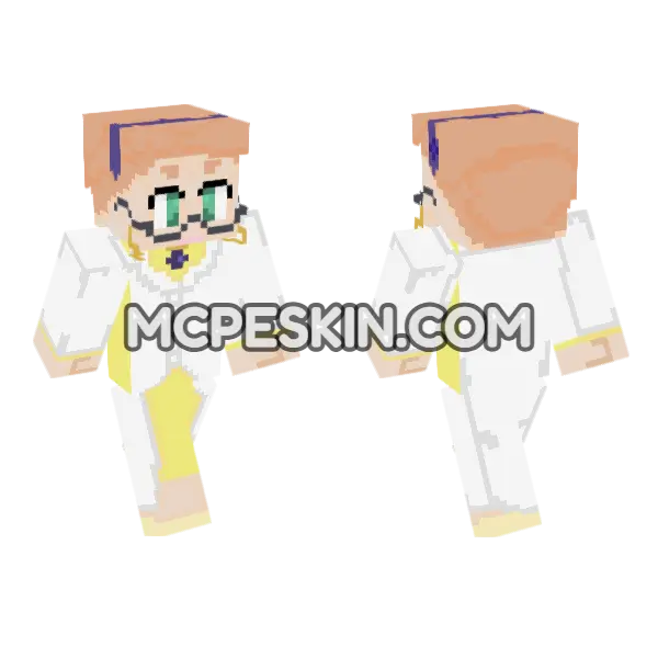 Professor Magnolia, front and back