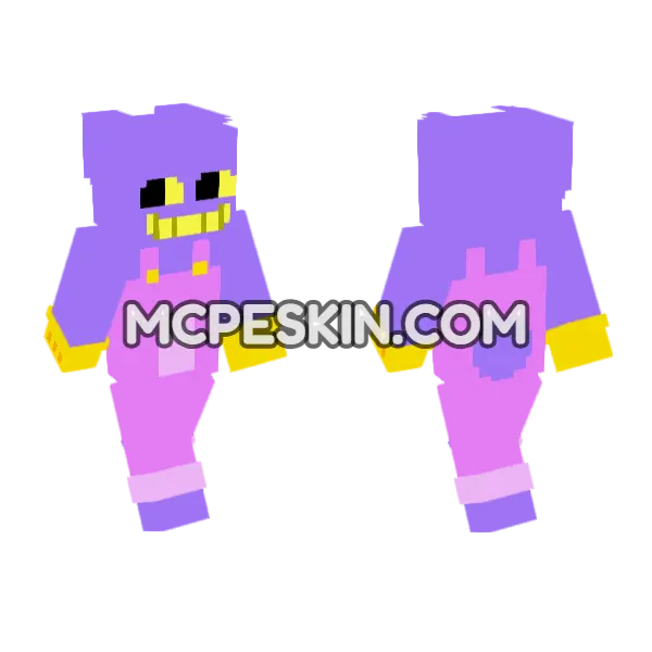 Purple and Pink Jumpsuit, front and back