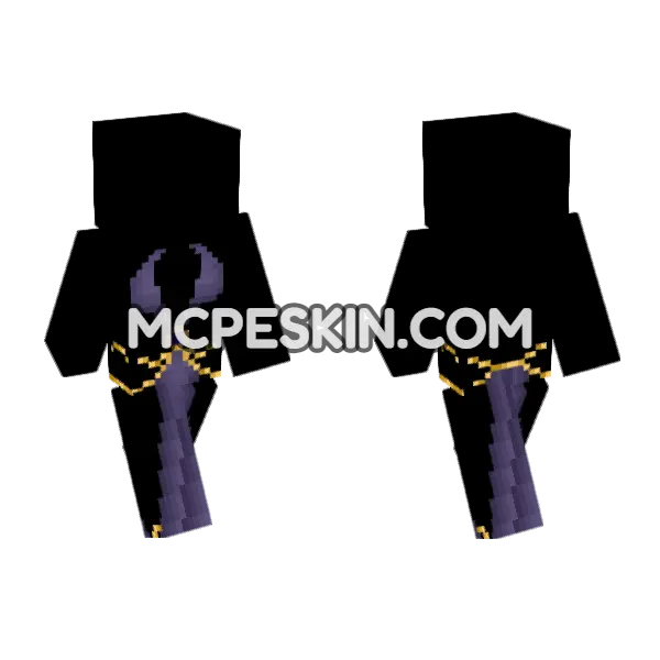 Purple Gown Outfit, front and back
