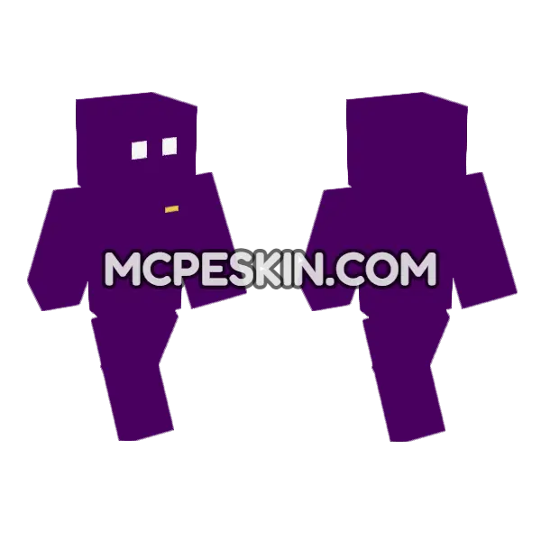 Purple Guy Suit, front and back