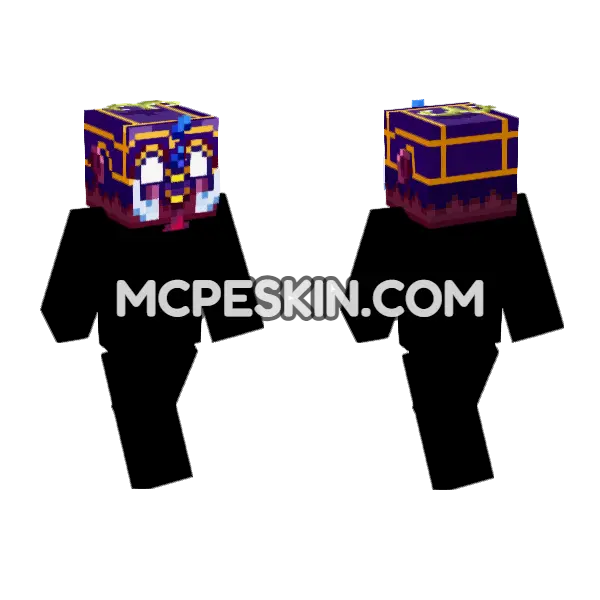 Purple Jester Outfit, front and back