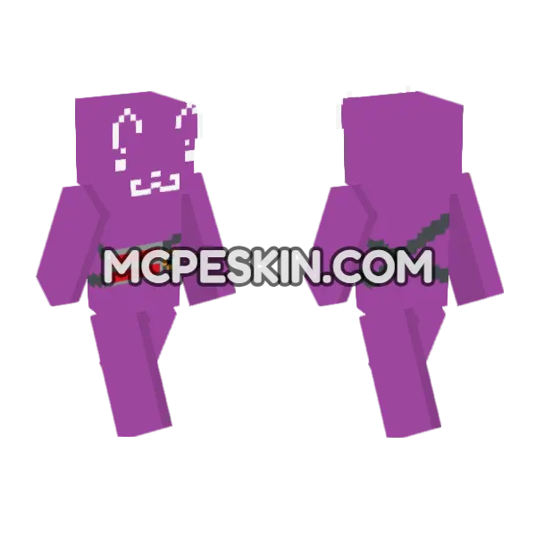 Purple Robot Companion, front and back