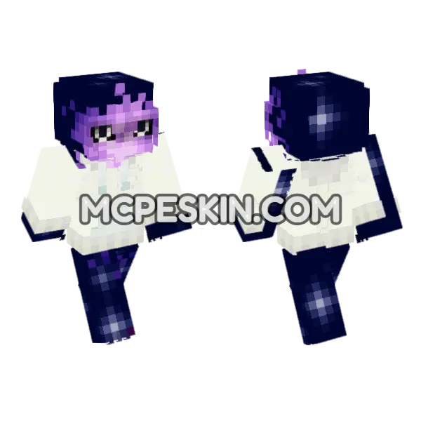 Purple Starry Knight, front and back