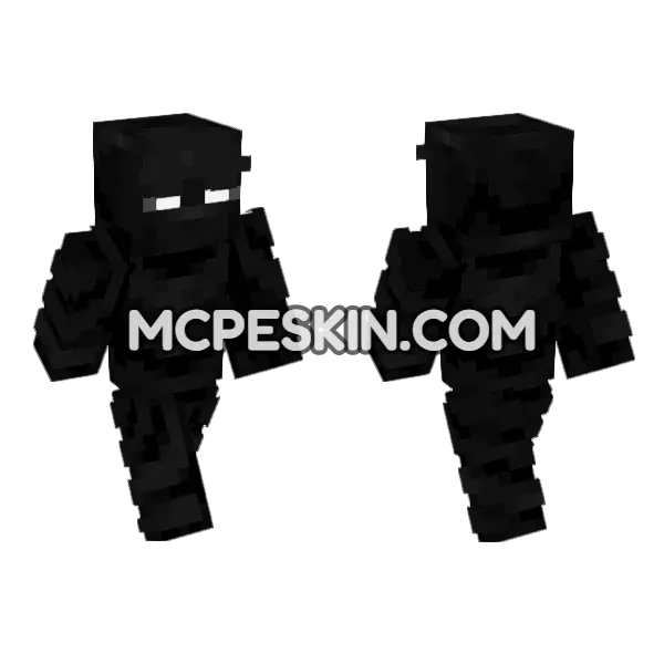 Pvp Skin 13 Minecraft Bedrock skin, front and back