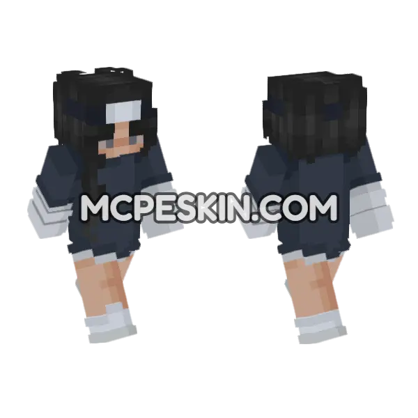 PVP Skin 14 Minecraft Bedrock skin, front and back