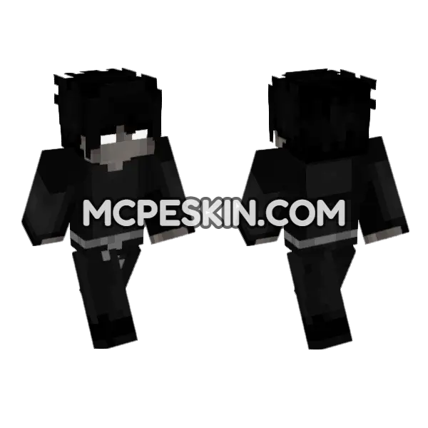 PVP Skin 15 Minecraft Bedrock skin, front and back