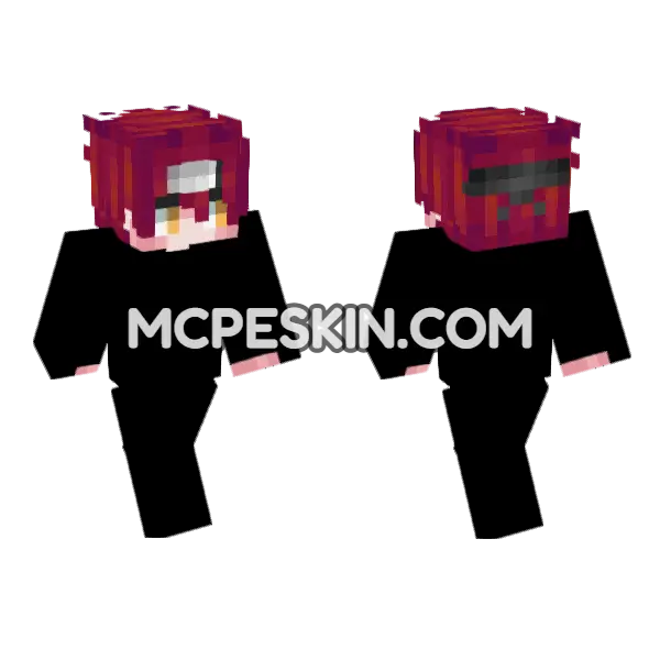 PVP Skin 16 Minecraft Bedrock skin, front and back