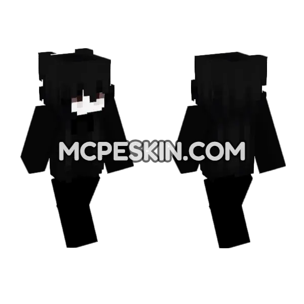 Pvp Skin 2 Minecraft Bedrock skin, front and back