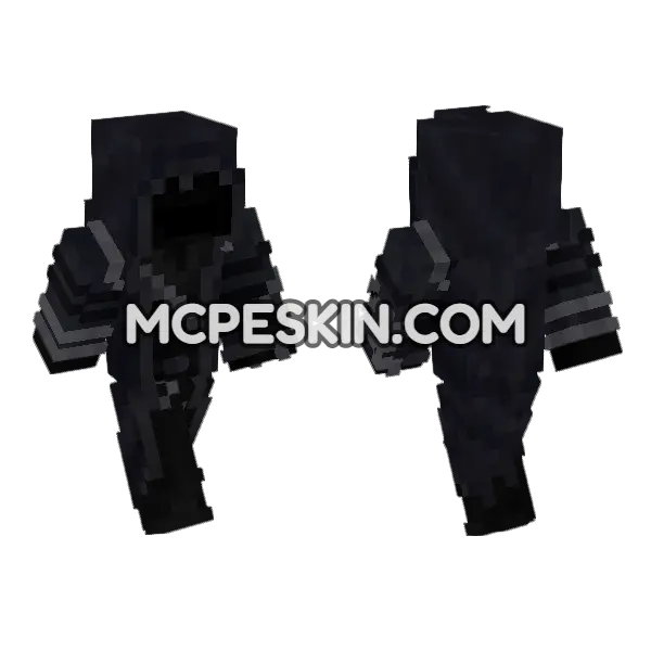 PVP Skin Minecraft Bedrock skin, front and back