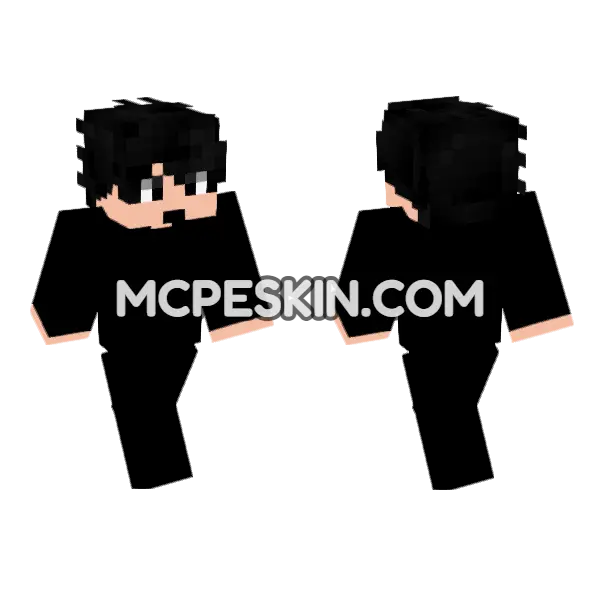 PVP Skin 6 Minecraft Bedrock skin, front and back