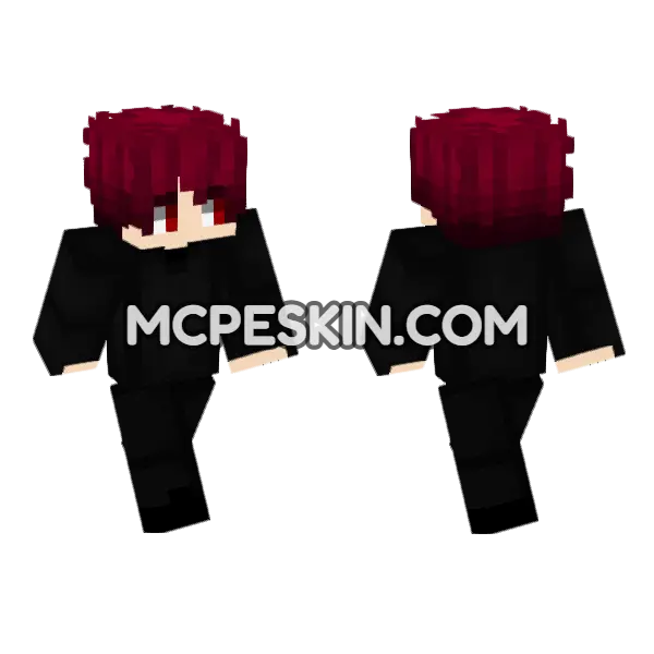 Pvp Skin 7 Minecraft Bedrock skin, front and back