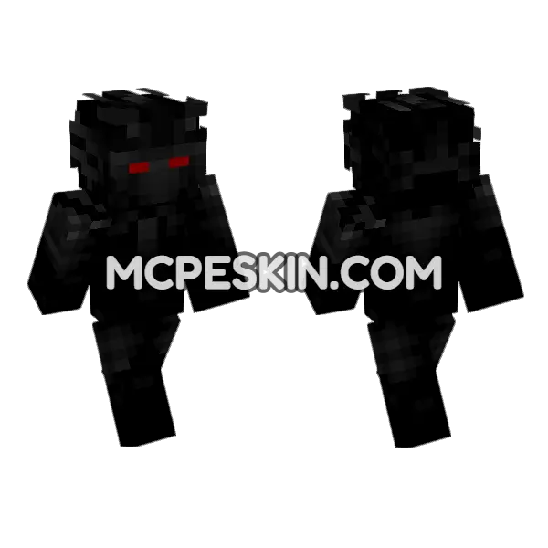 PVP Skin 8 Minecraft Bedrock skin, front and back