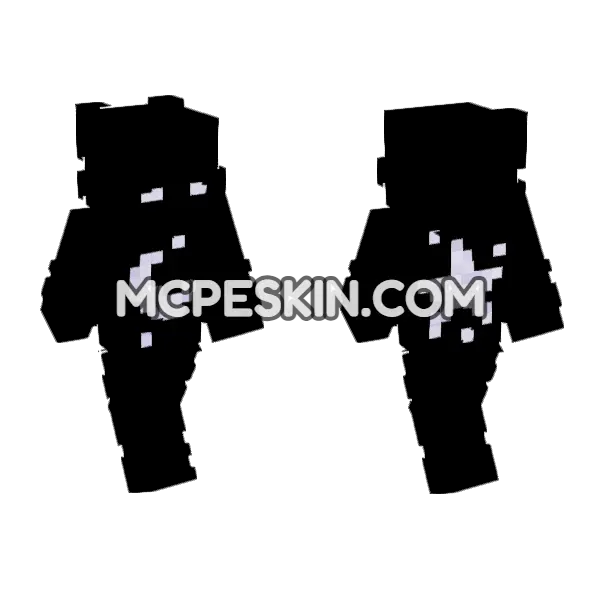 PVP Skin Minecraft Bedrock skin, front and back