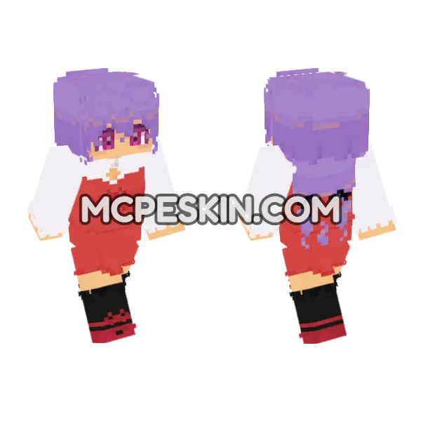 Rania Ex Oc Minecraft, front and back