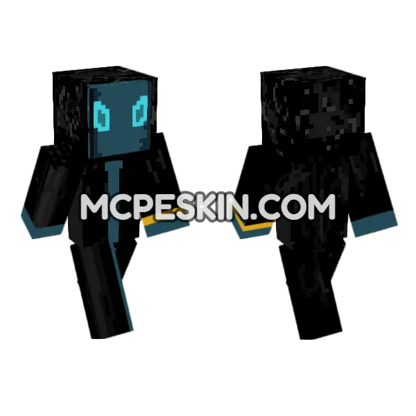 Reaper 6985229 Minecraft Bedrock skin, front and back