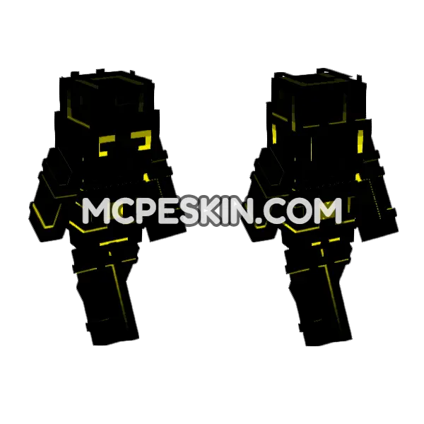 Reapex Skin Minecraft Bedrock skin, front and back