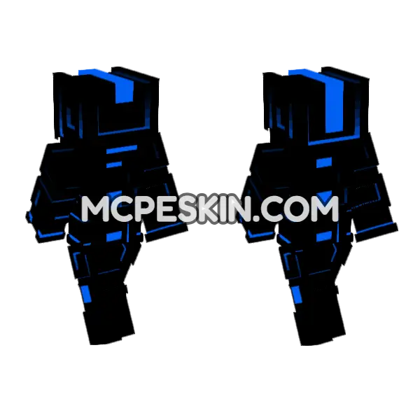 Reaver Skin Minecraft Bedrock skin, front and back